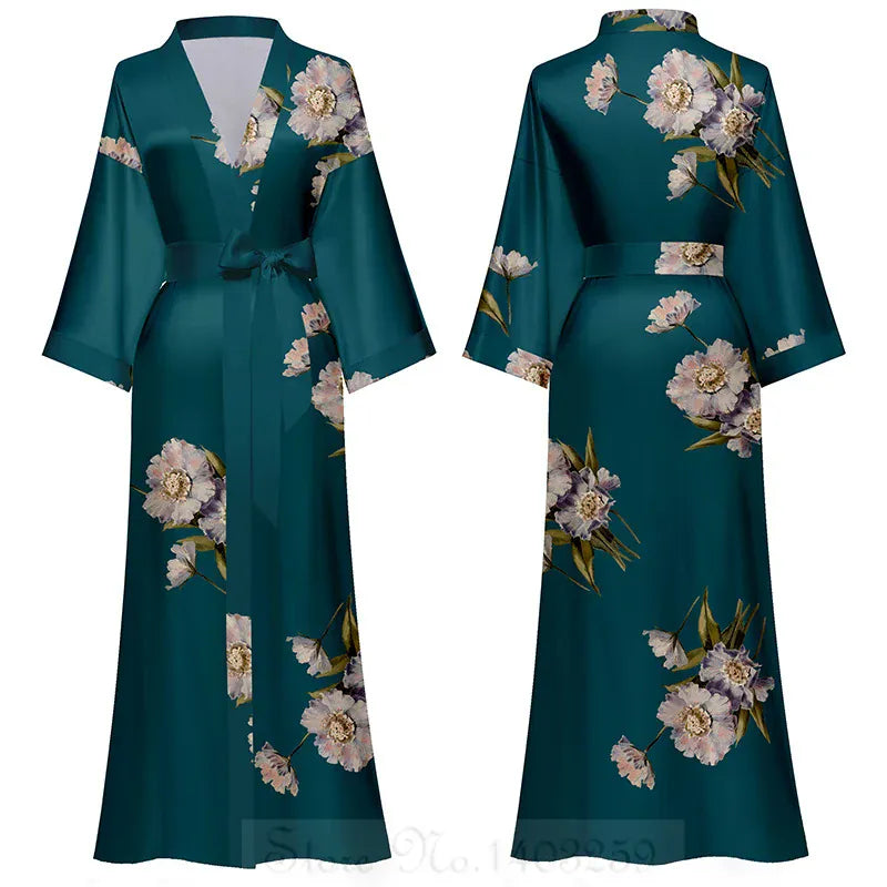 Robe de chambre femme vintage