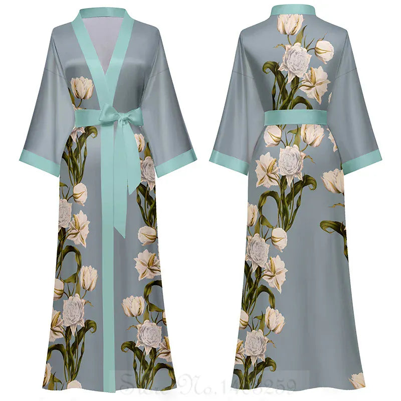 Robe de chambre femme vintage
