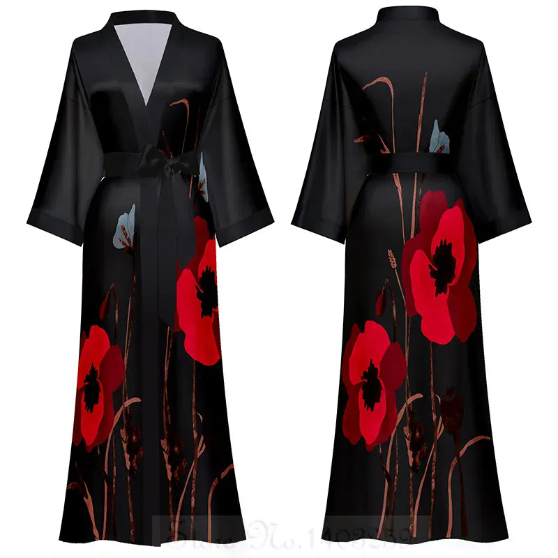 Robe de chambre femme vintage