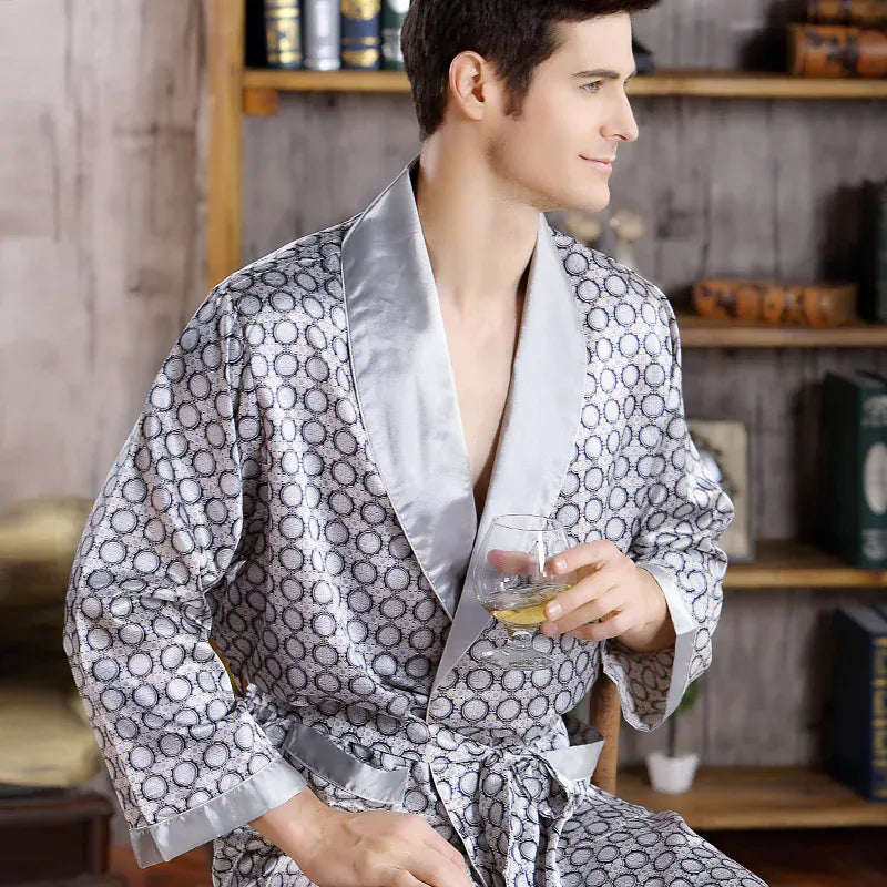 Robe de chambre grande taille homme