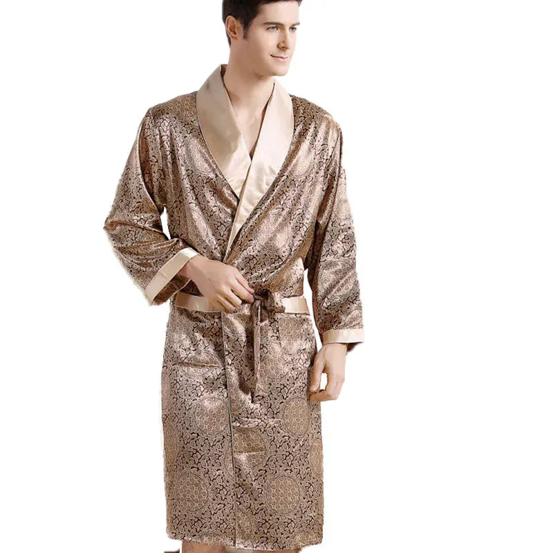 Robe de chambre grande taille homme