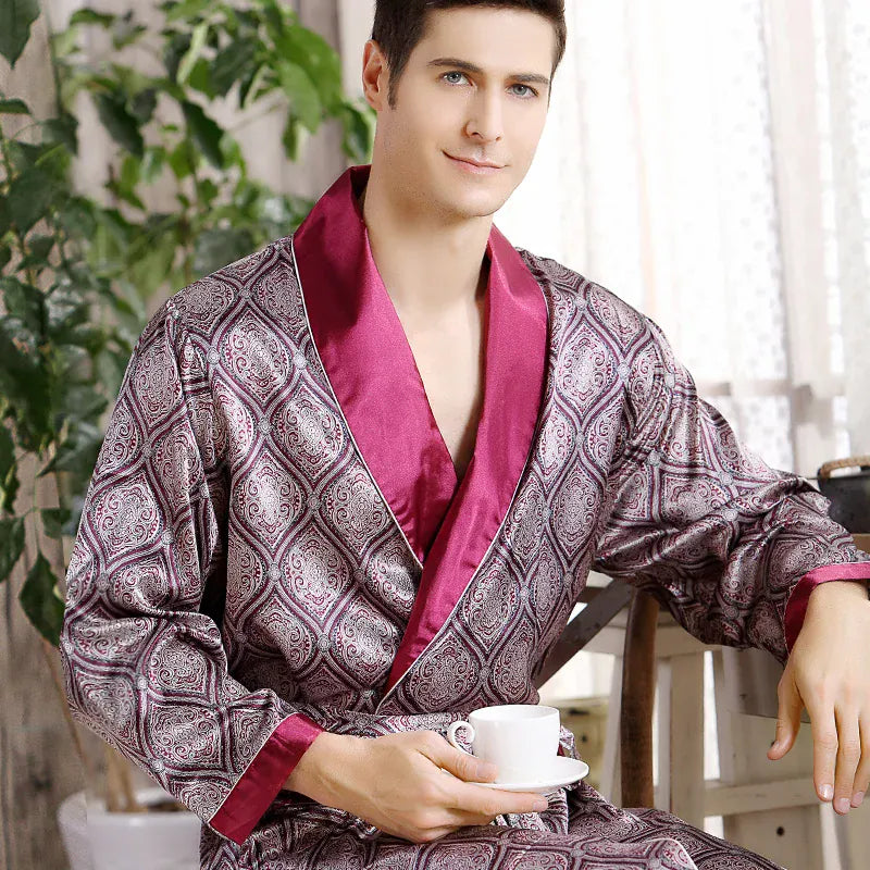 Robe de chambre grande taille homme