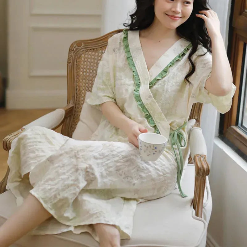 Robe de chambre grossesse