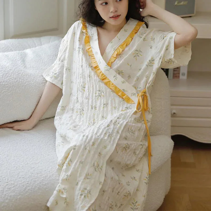 Robe de chambre grossesse