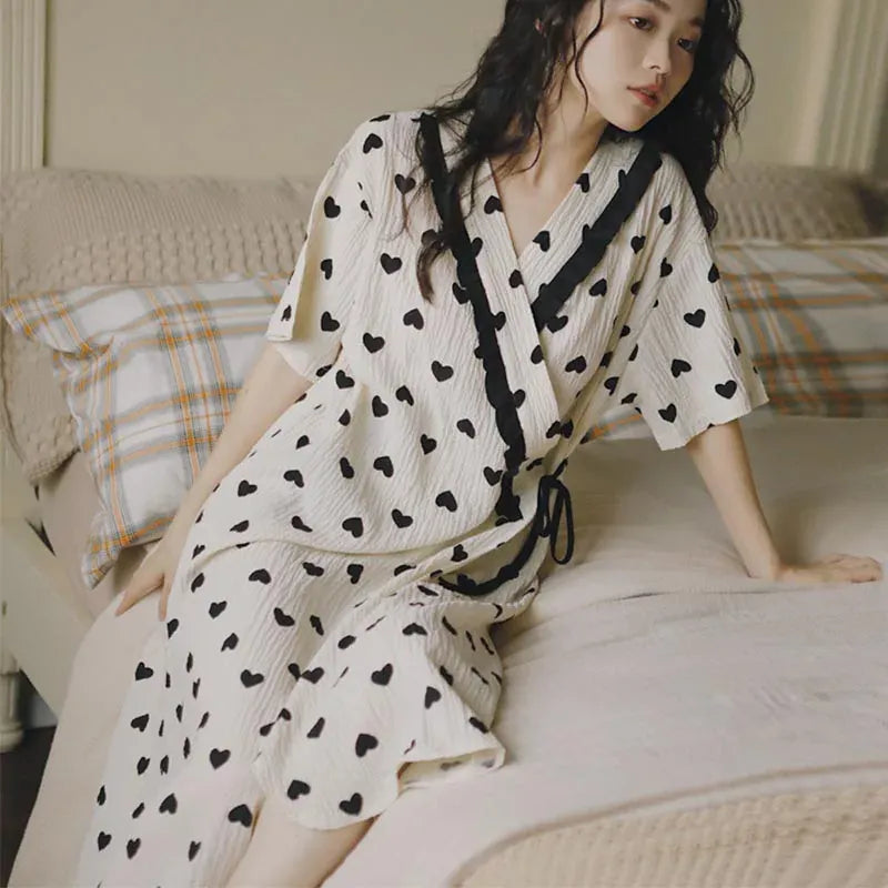 Robe de chambre grossesse