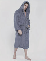 Robe de chambre homme à capuche - Vignette | Carolina-Paris