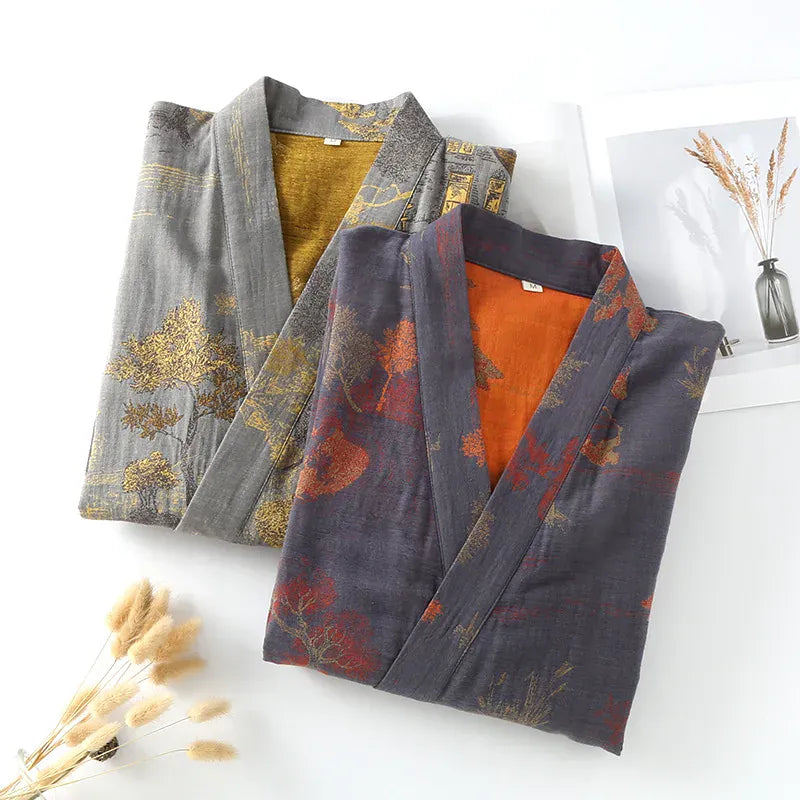 Robe de chambre homme bien-être