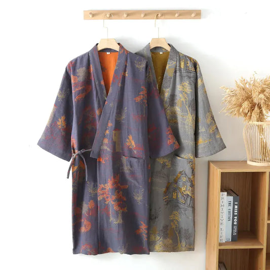 Robe de chambre homme bien-être