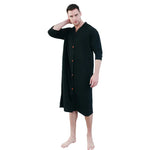 Robe de chambre homme boutonnée - Vignette | Carolina-Paris