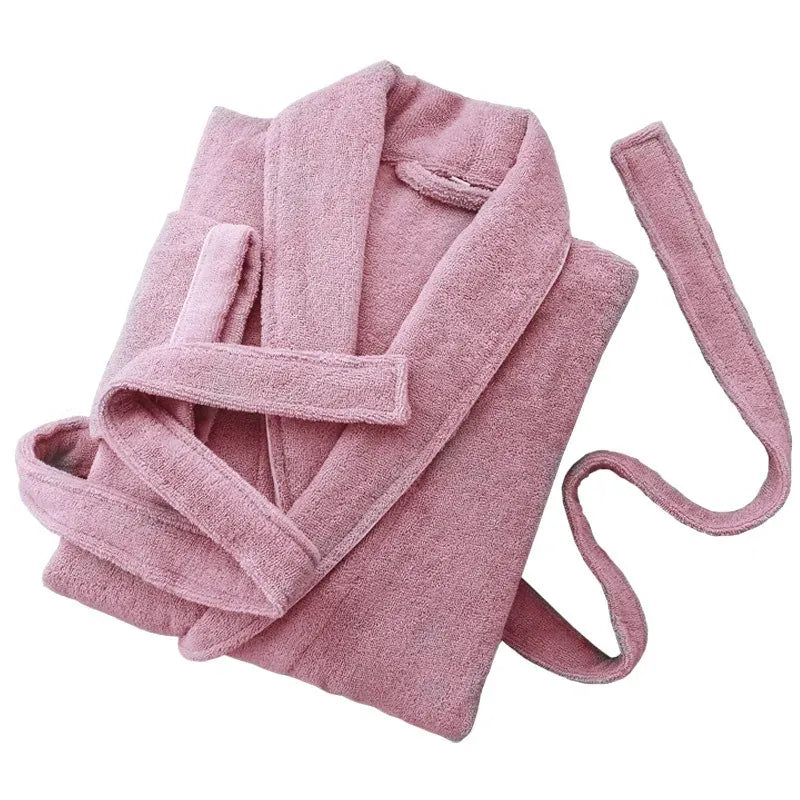 Robe de chambre homme coton bio