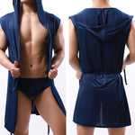 Robe de chambre homme courte - Vignette | Carolina-Paris