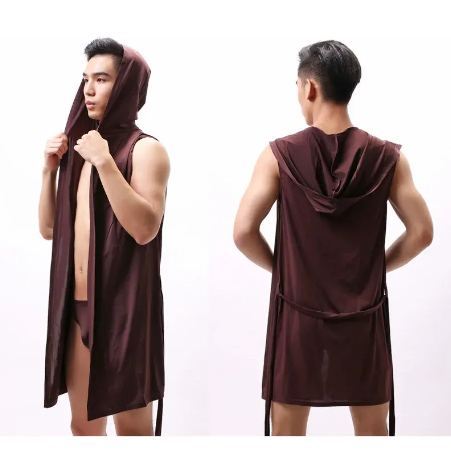 Robe de chambre homme courte