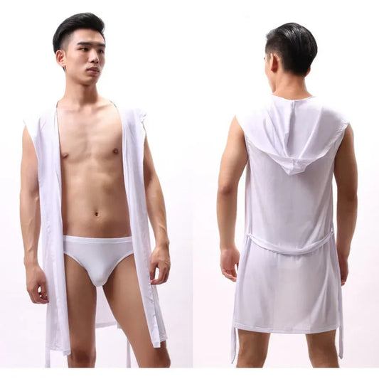 Robe de chambre homme courte