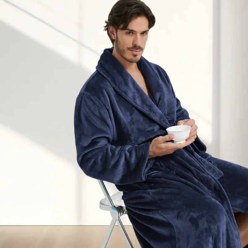 Robe de chambre homme hiver
