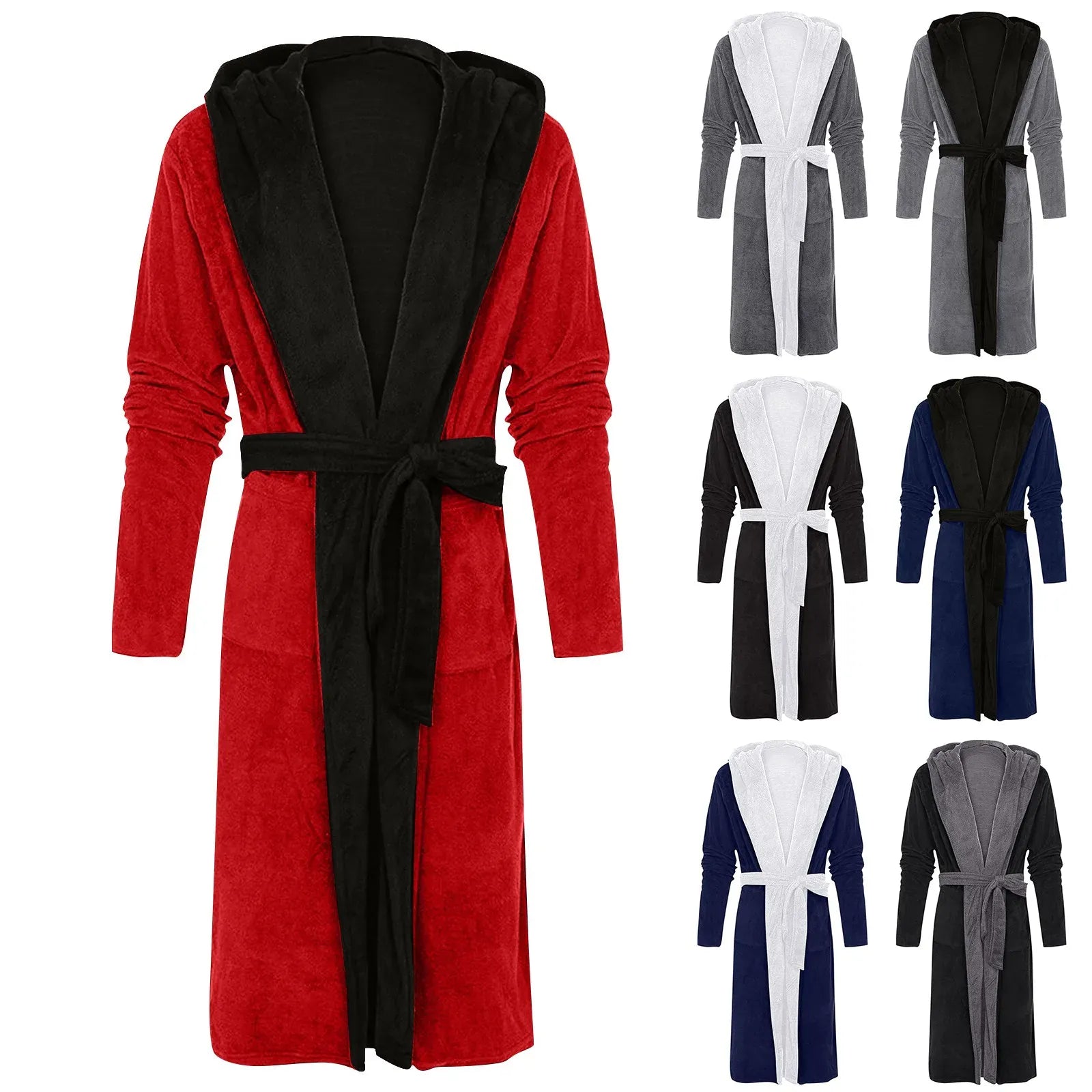 Robe de chambre homme longue