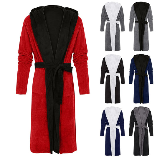 Robe de chambre homme longue
