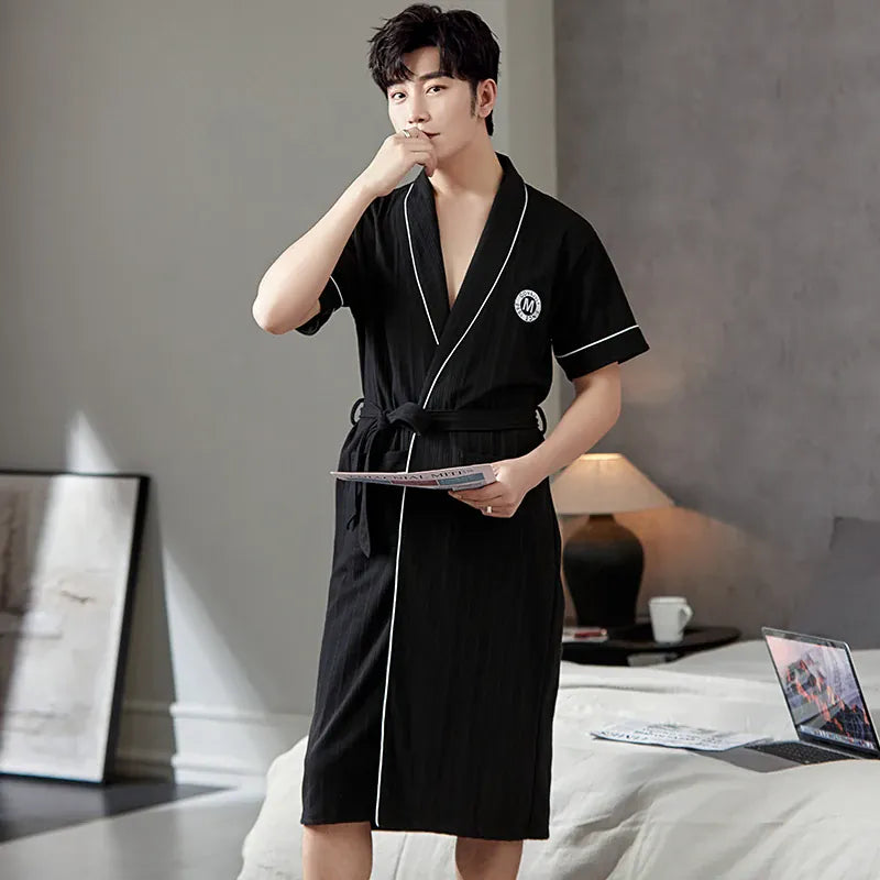Robe de chambre homme maison