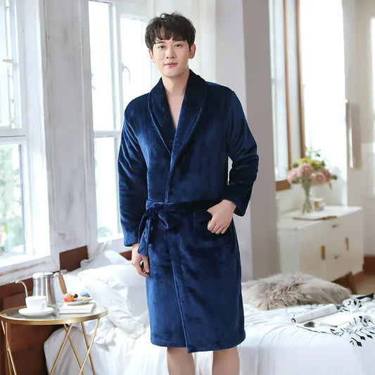 robe de chambre homme polaire