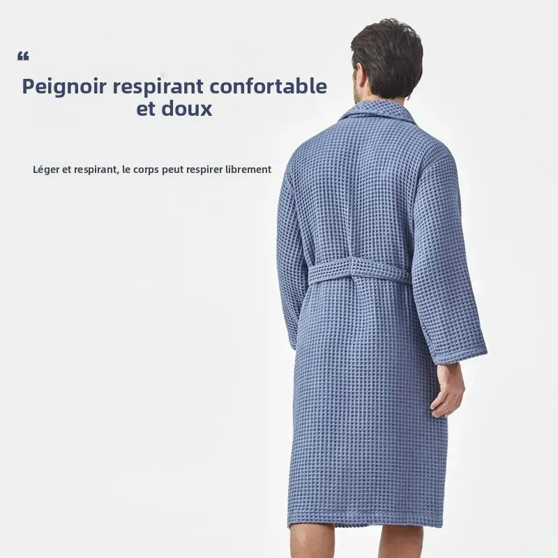 Robe de chambre homme salon
