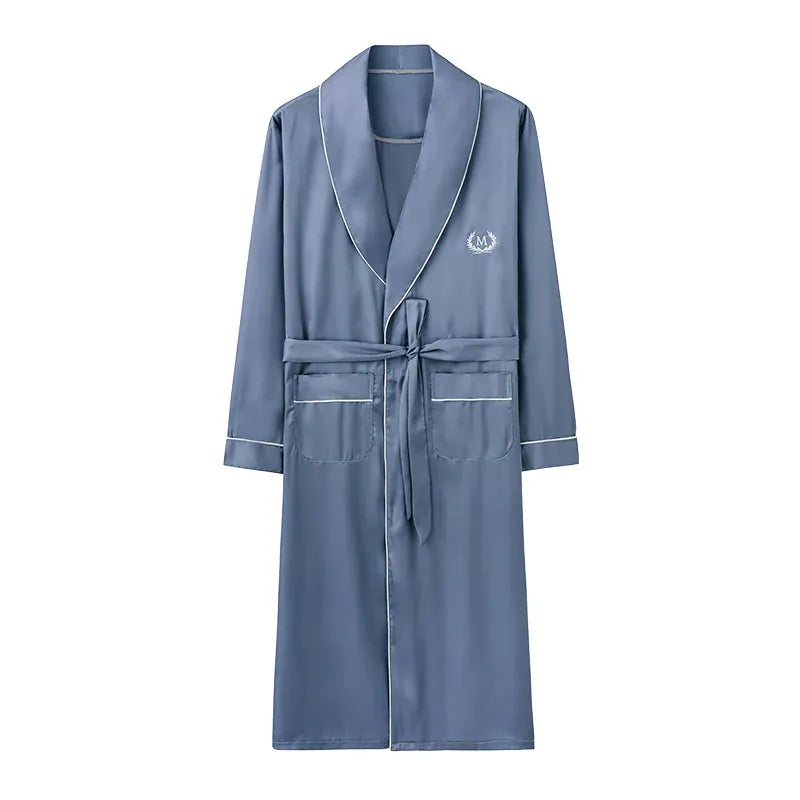 Robe de chambre homme satin