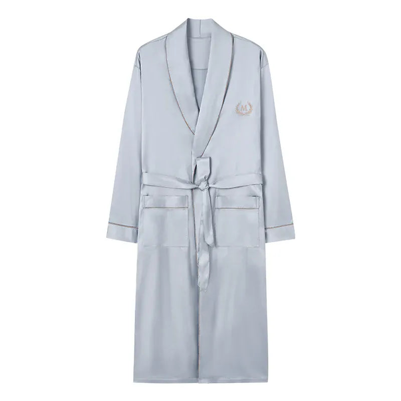 Robe de chambre homme satin