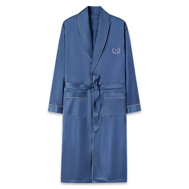 Robe de chambre homme satin