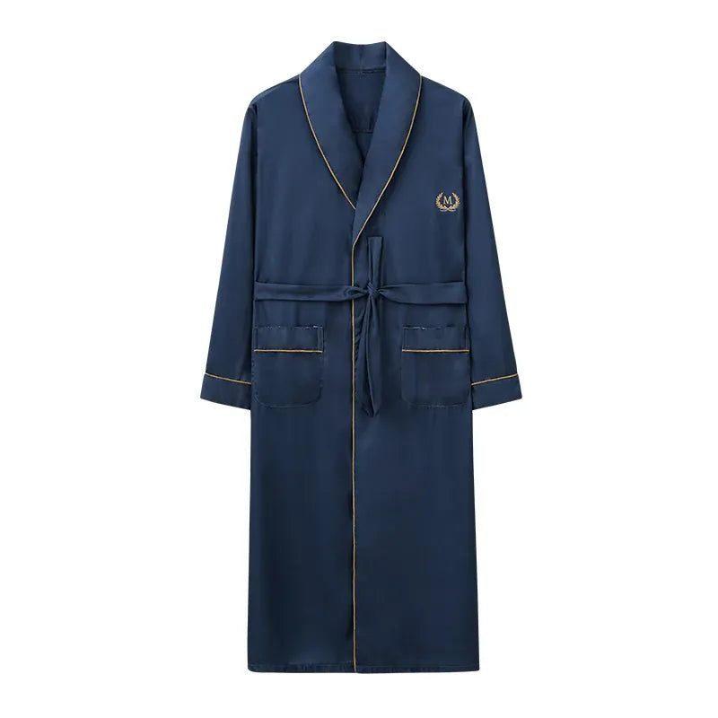 Robe de chambre homme satin