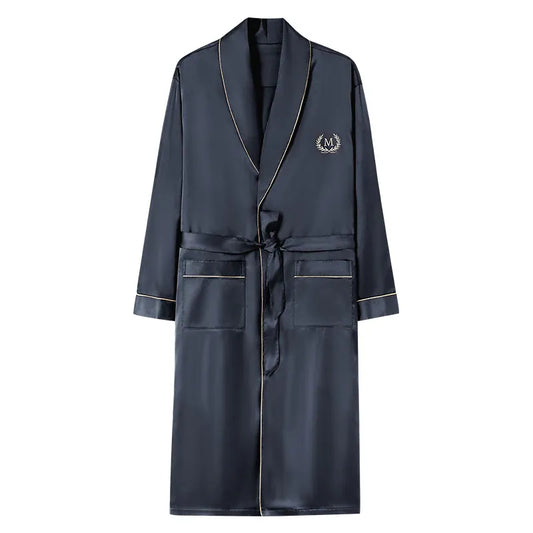 Robe de chambre homme satin