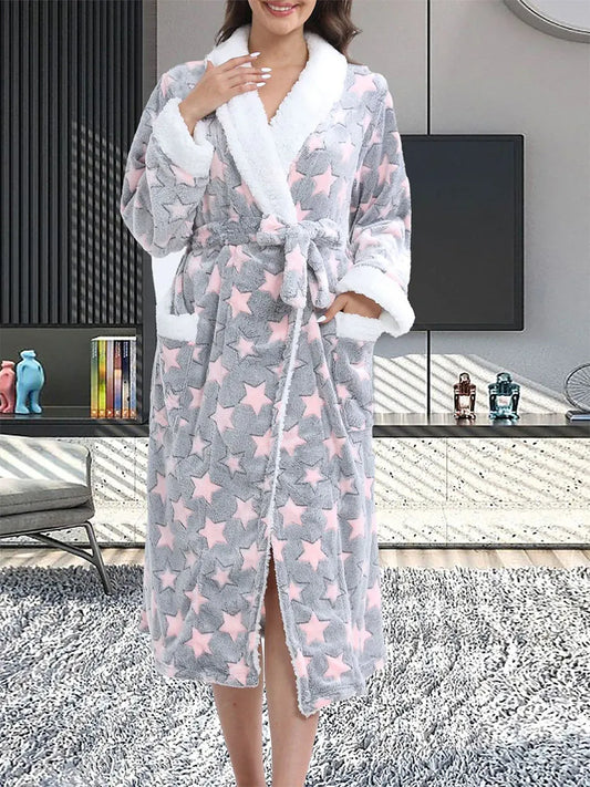 Robe de chambre intérieur chaude