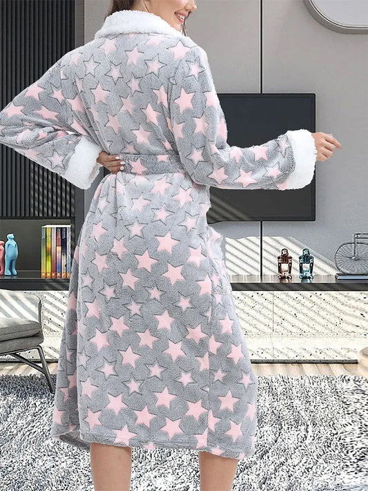 Robe de chambre intérieur chaude