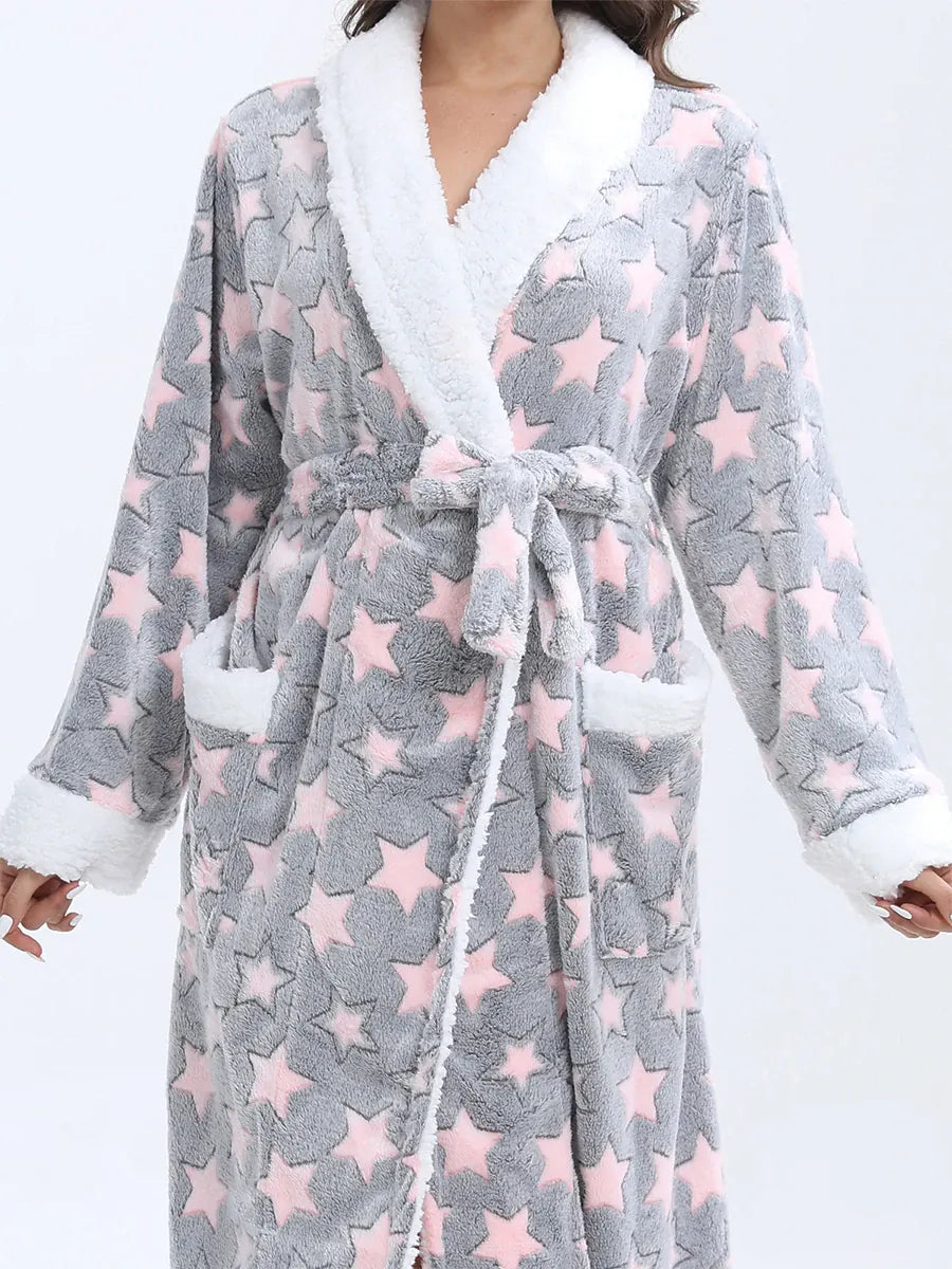 Robe de chambre intérieur chaude