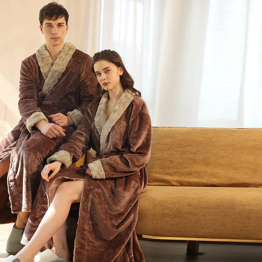 Robe de chambre isolation du froid