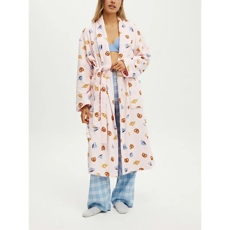 Robe de chambre lavable en machine