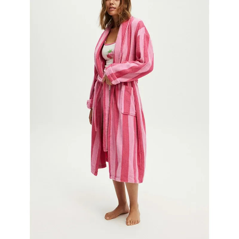 Robe de chambre lavable en machine