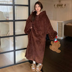 Robe de chambre montagne hiver - Vignette | Carolina-Paris