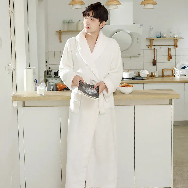 Robe de chambre polaire