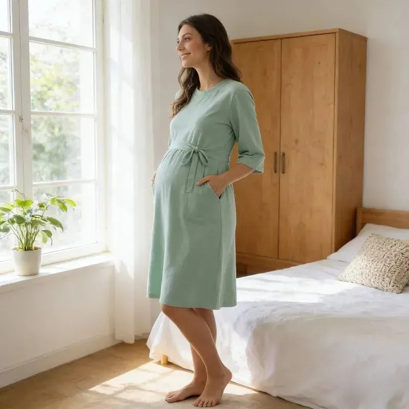 Robe de chambre post-partum
