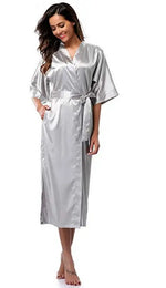 Robe de chambre satin - Vignette | Carolina-Paris