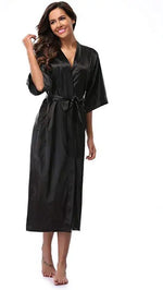 Robe de chambre satin - Vignette | Carolina-Paris