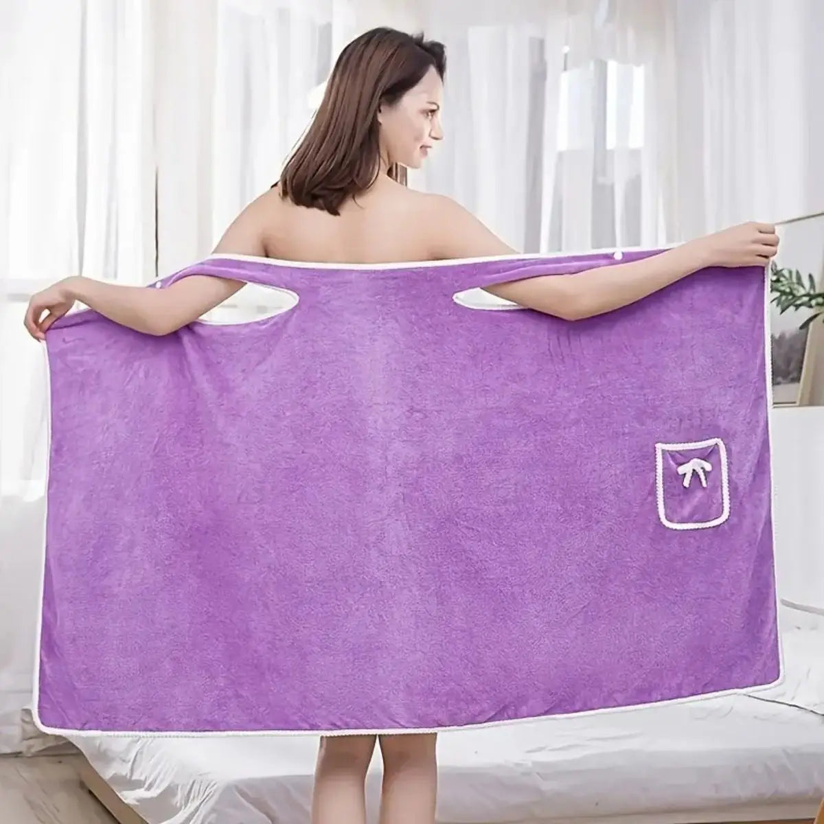 Robe de chambre sauna