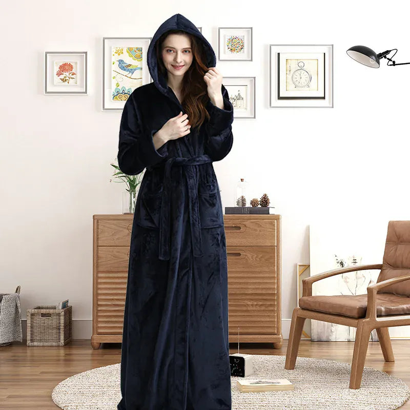 Robe de chambre velours