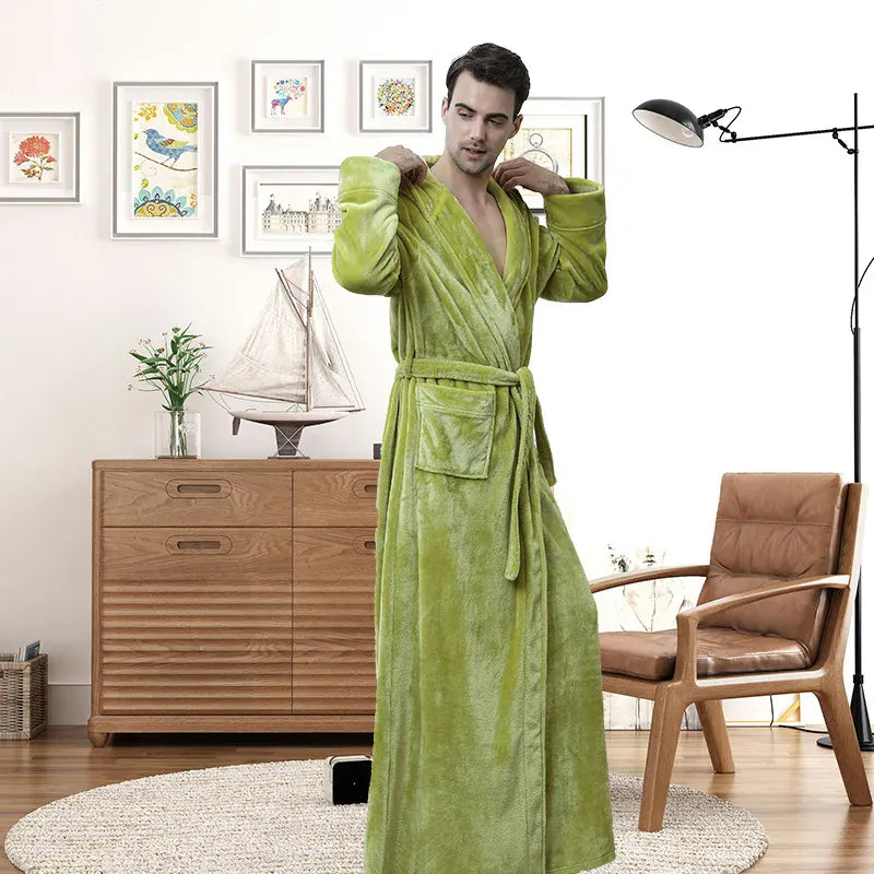 Robe de chambre velours