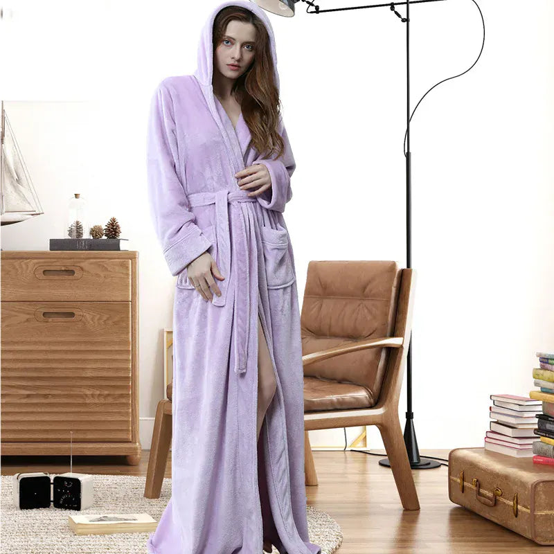 Robe de chambre velours