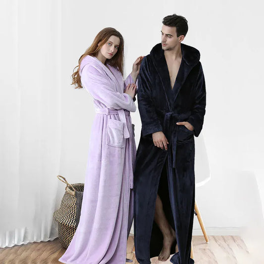 Robe de chambre velours